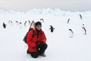 Noah With Penguins