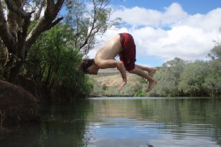 Bernie Backflips
