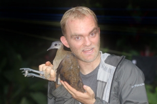 Noah with Great Tinamou