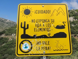 Pacific Crest Trail Sign