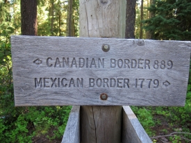 Pacific Crest Trail Sign
