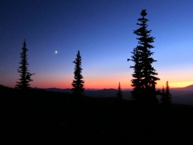 Mount Adams Sunset
